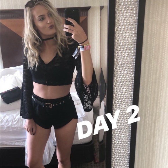 Princess Polly Dresses & Skirts - Princess Polly Black Lace Set